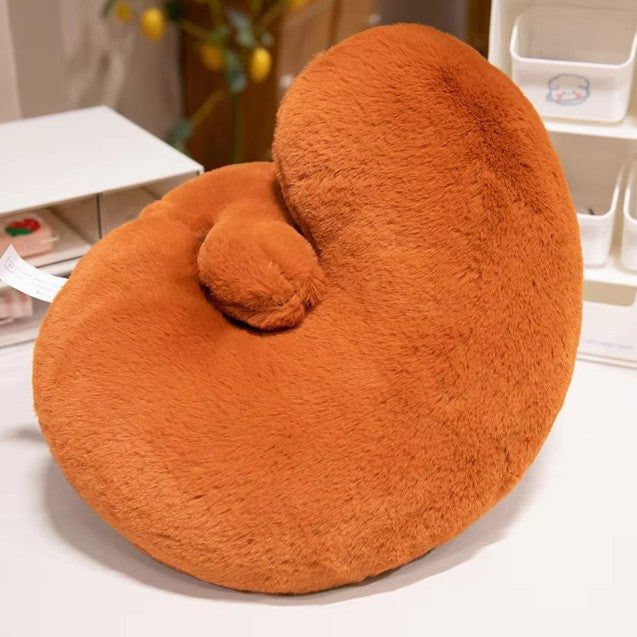 Cute Doughnut-Shaped Red Panda Plush Pillow Toys 25/35/45cm