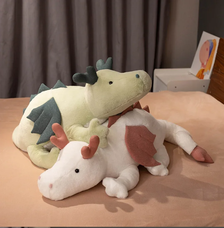 Cute Dragon Plush Toys 60/90/120cm -  (Purple/White/Green)