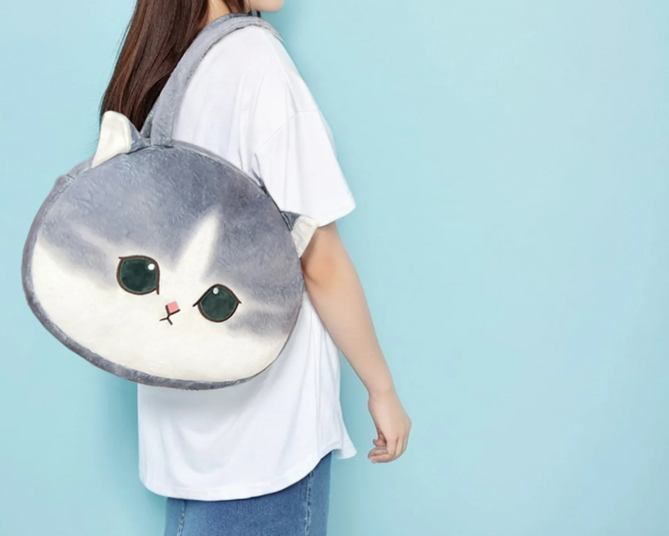 Mofusand Cat Plush Shoulder Bags - 5 styles