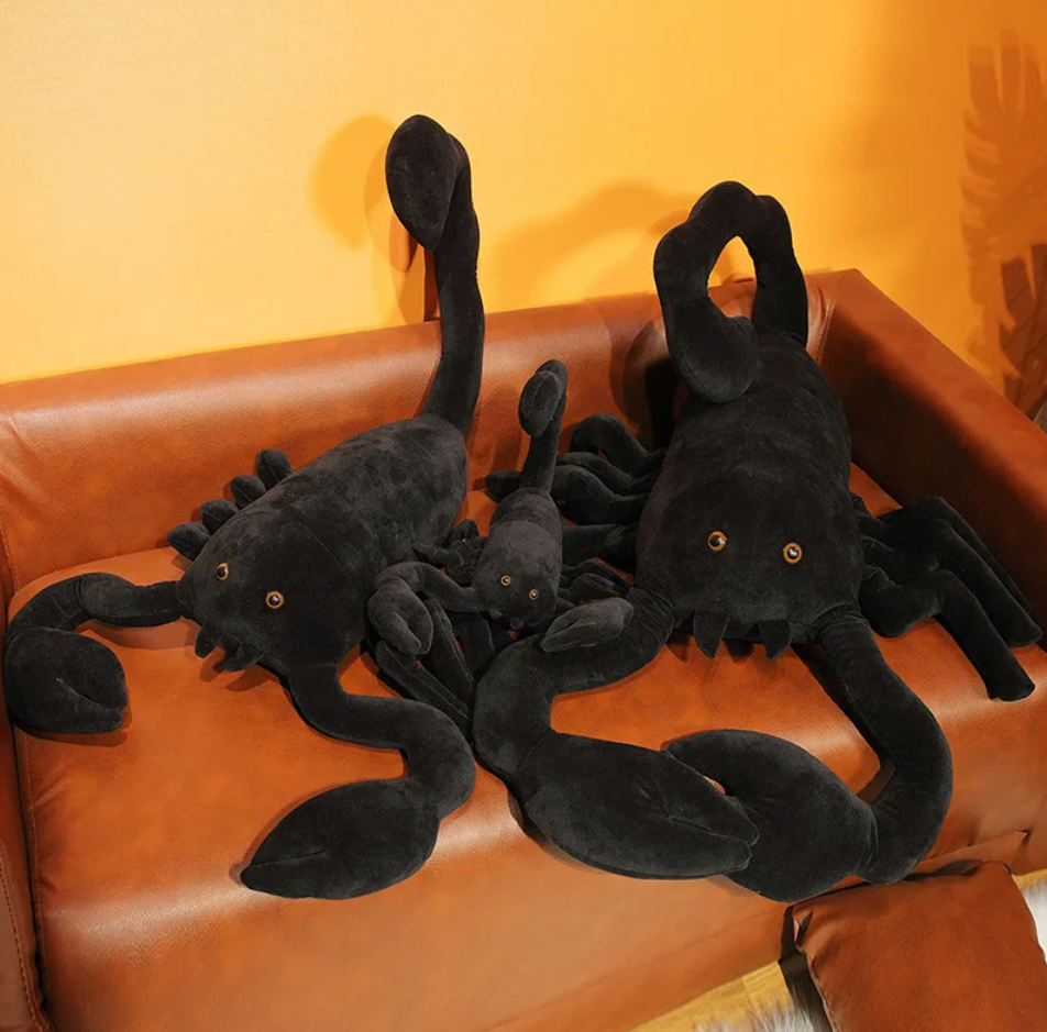 Black Scorpion Plush Toys 45/100/120cm