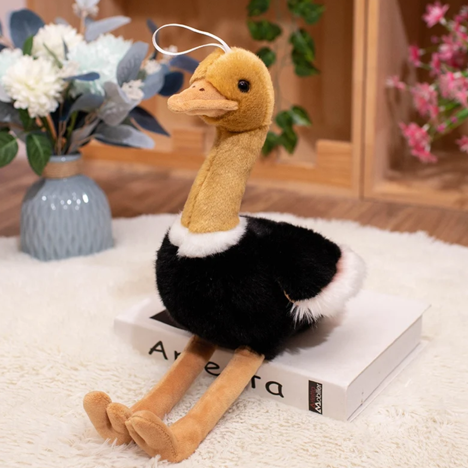 Bird Ostrich Lifelike Plush Toys 40cm