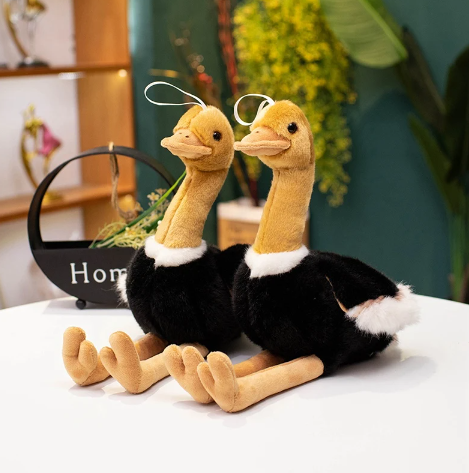 Bird Ostrich Lifelike Plush Toys 40cm