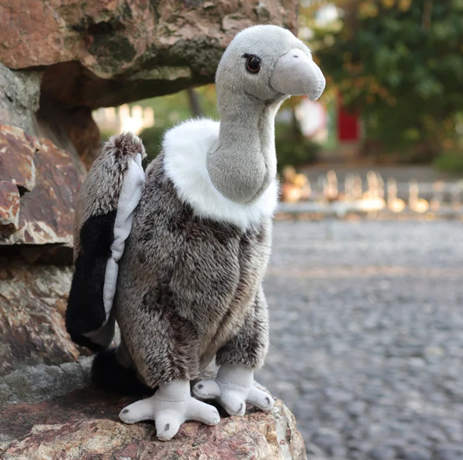 Bird (Lifelike Eagle/Flamingo/Vulture/Pelican) Plush Toys 25/35/45cm