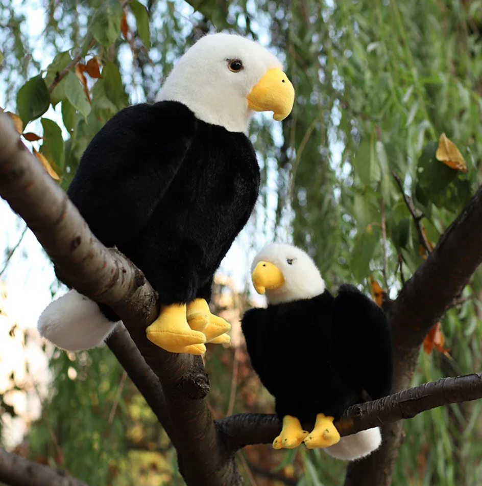 Bird (Lifelike Eagle/Flamingo/Vulture/Pelican) Plush Toys 25/35/45cm