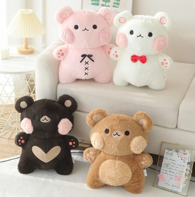 Cute Bear/Panda Plush Toys 40cm - 5 Styles