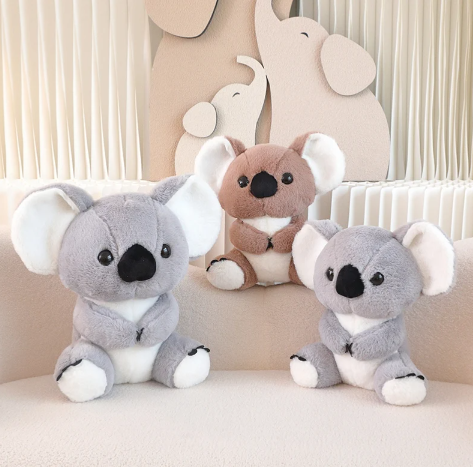 Cute Koala Plush Toys 32/40cm - Grey/Brown