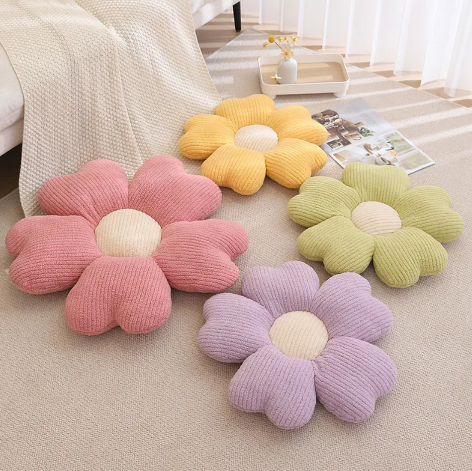 Flower (Sakura) Pillow Plush Toys 50/65cm - Pink/Purple/Yellow/Green/White/Blue