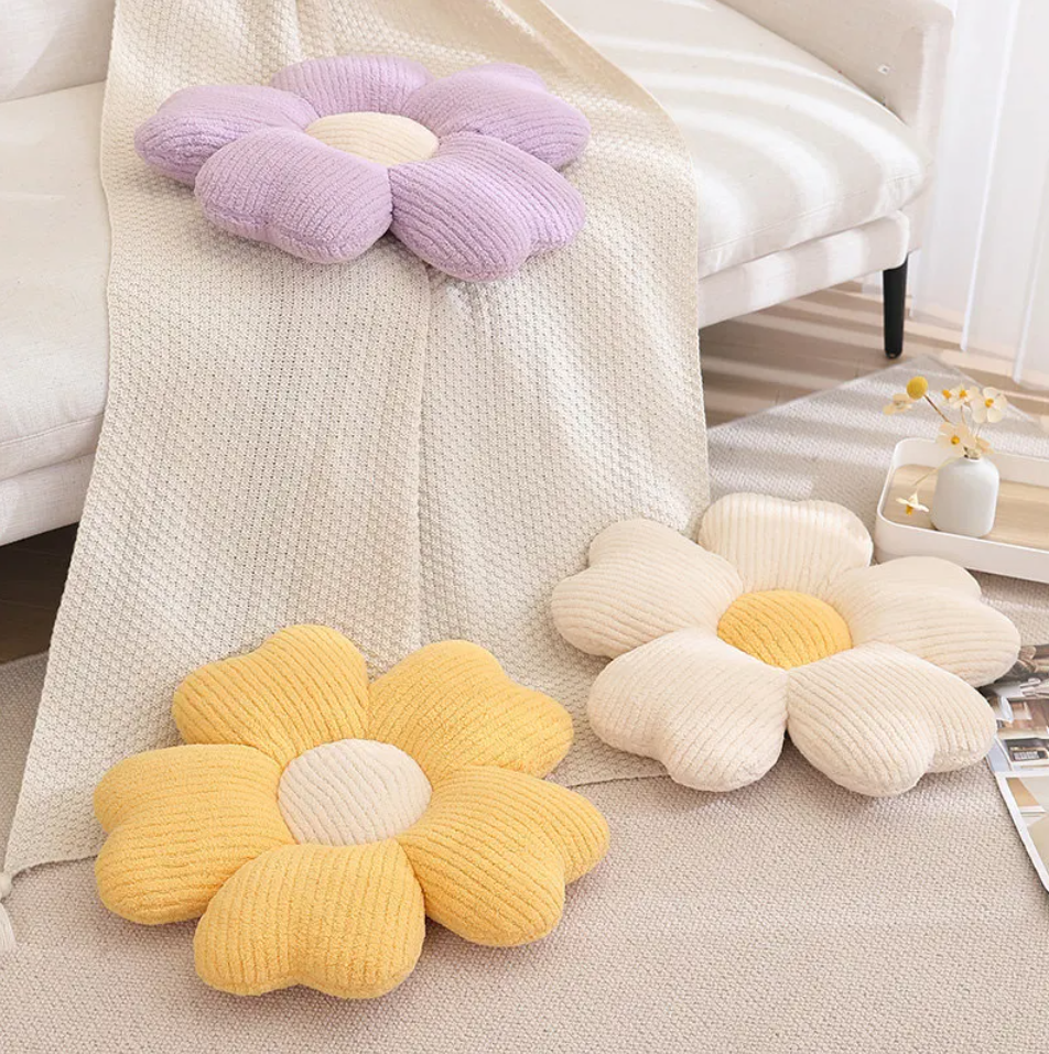 Flower (Sakura) Pillow Plush Toys 50/65cm - Pink/Purple/Yellow/Green/White/Blue