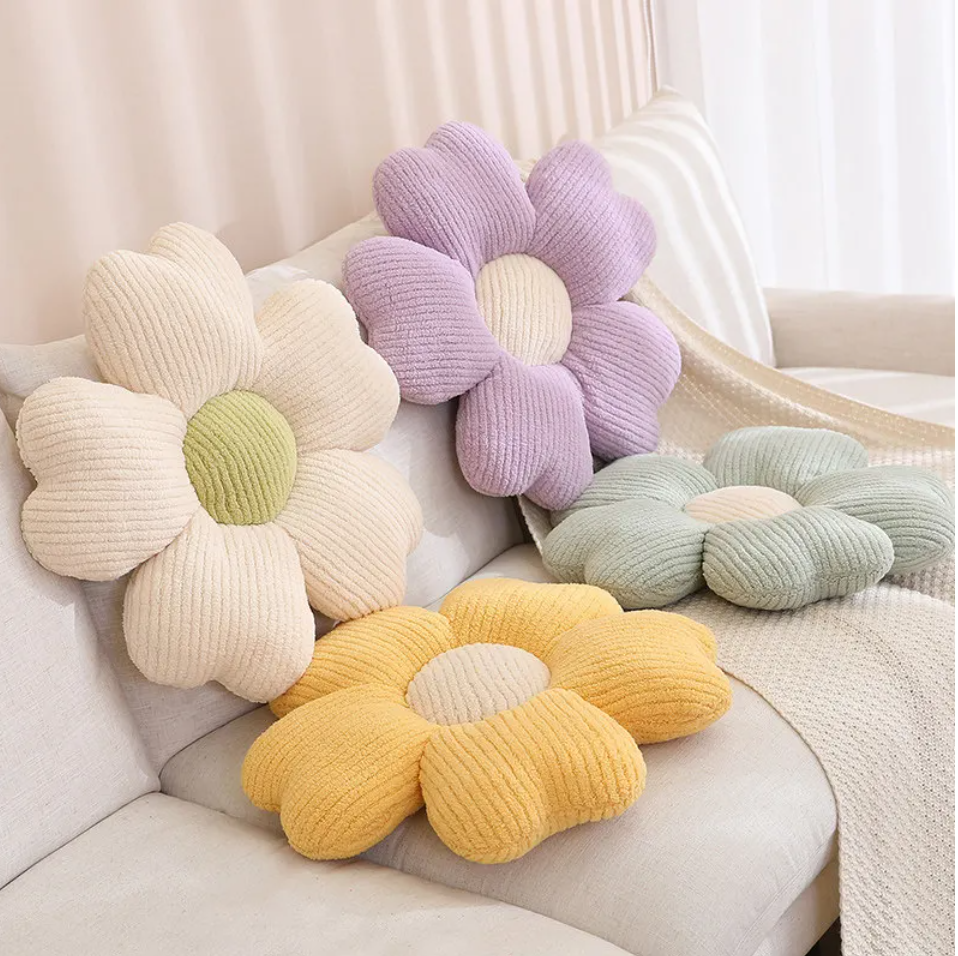 Flower (Sakura) Pillow Plush Toys 50/65cm - Pink/Purple/Yellow/Green/White/Blue