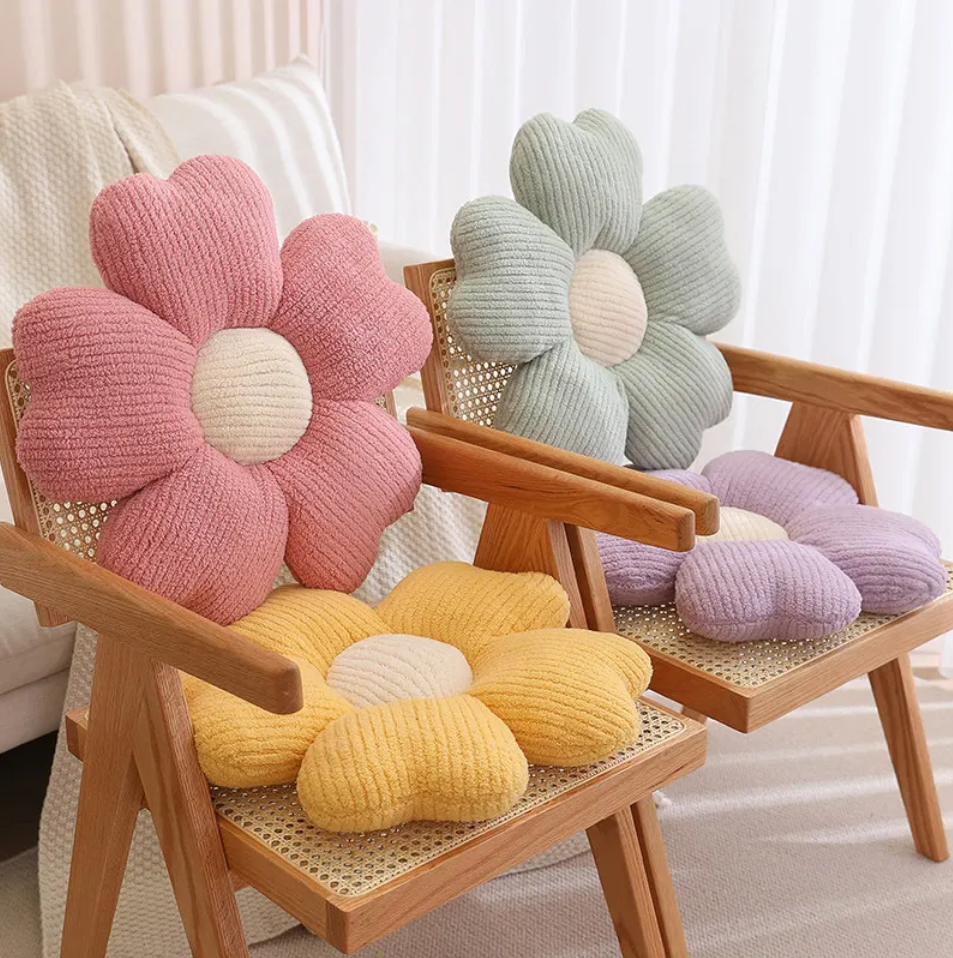 Flower (Sakura) Pillow Plush Toys 50/65cm - Pink/Purple/Yellow/Green/White/Blue