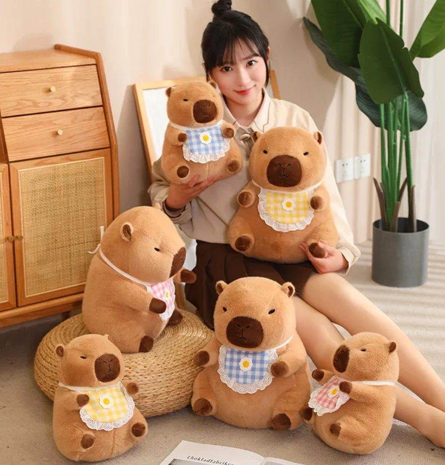 Cute Capybara Plush Toys 30/40cm - 3 Styles