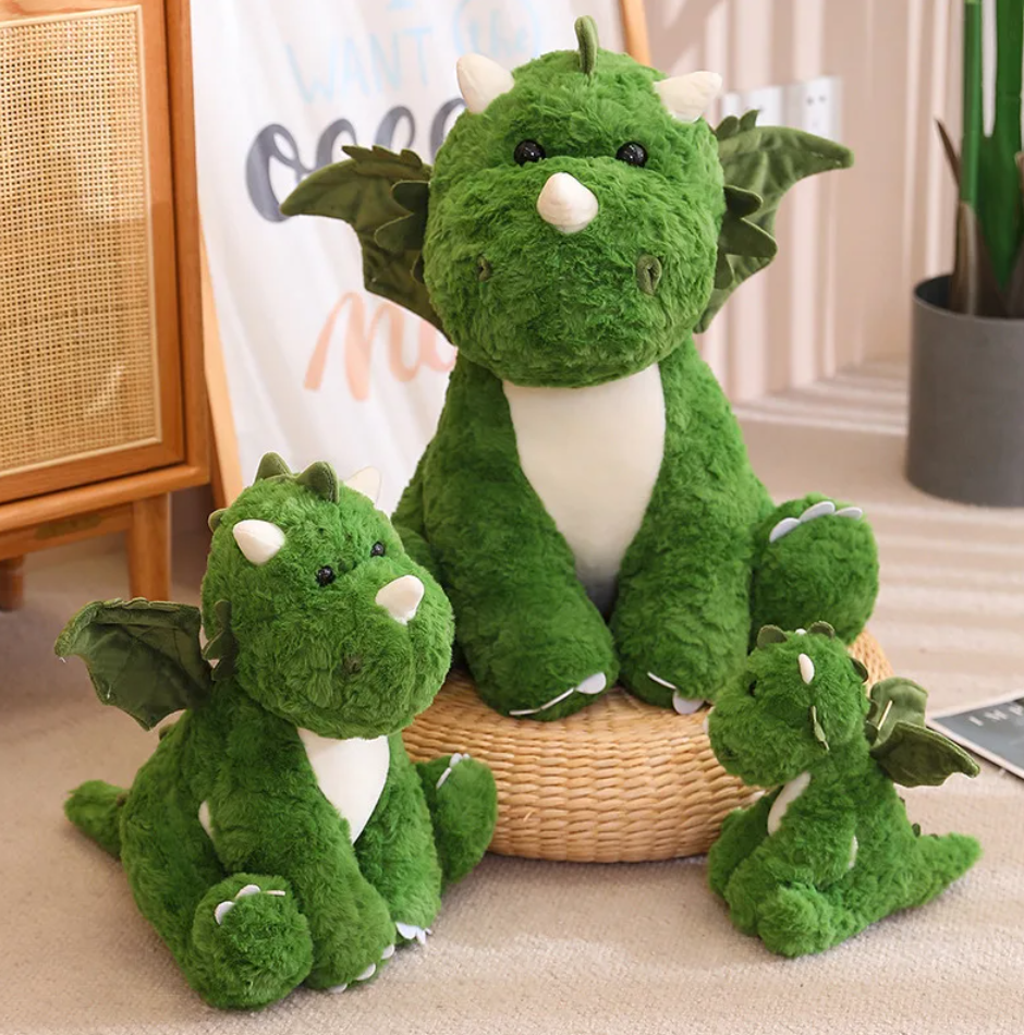 Cute Dinosaur With/WIthout Egg Plush Toys 25/39/50cm - 3 Styles