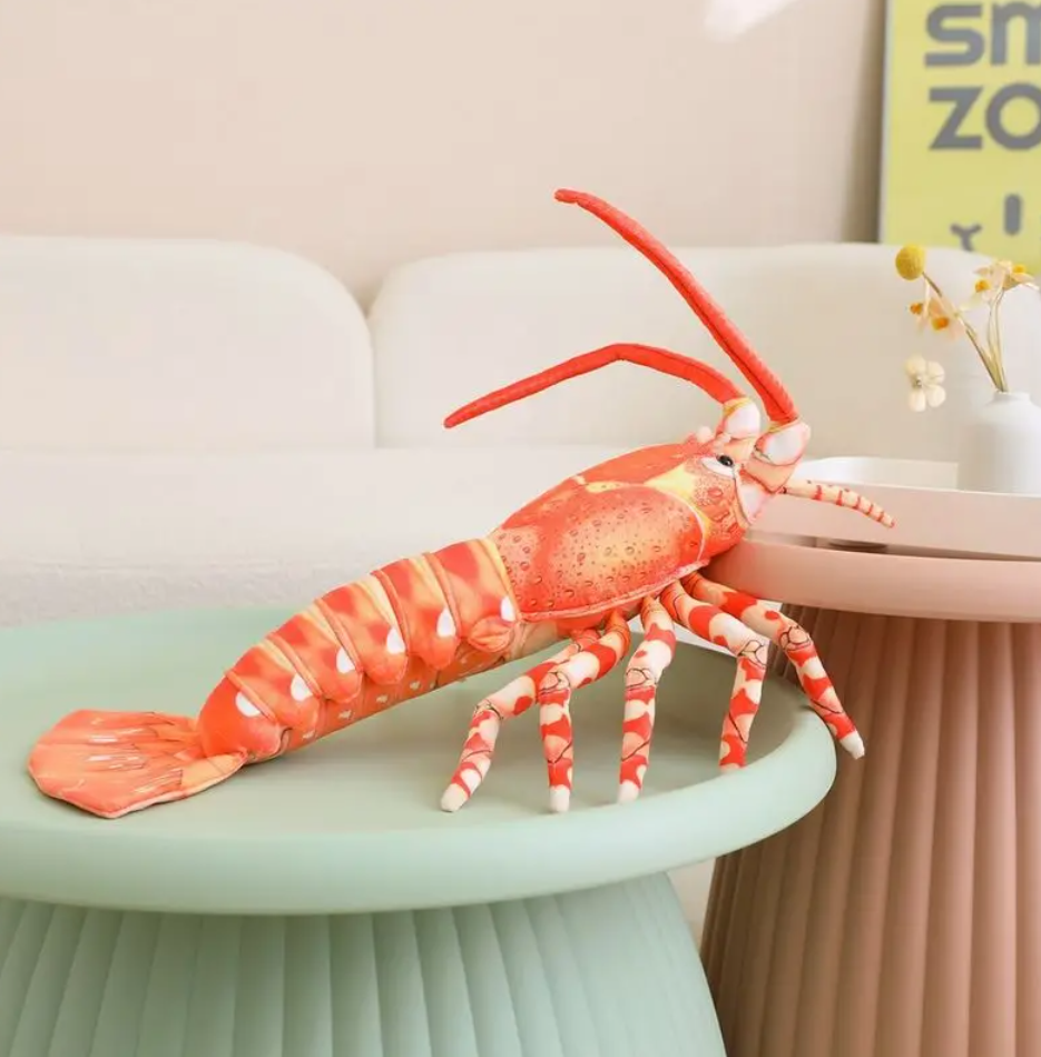 Lobster Lifelike Plush Toys 50cm - Red/Blue