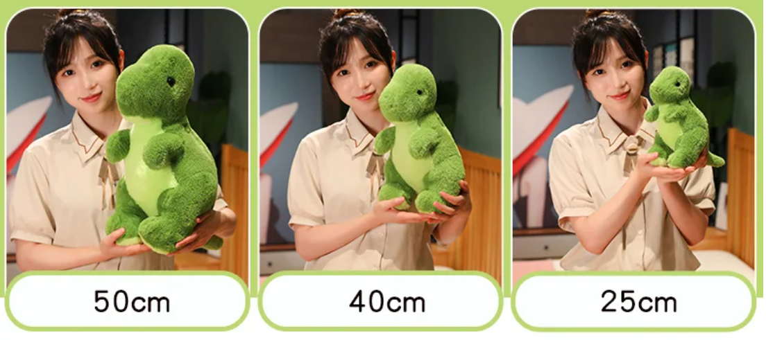 Cute Dinosaur (Brachiosaurus/Triceratops/Stegosaurus/Tyrannosaurus) Plush Toys 25/40/50cm