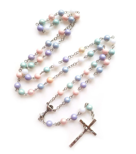 Rosary (QIGO Candy Colour Acrylic Beads) 78cm