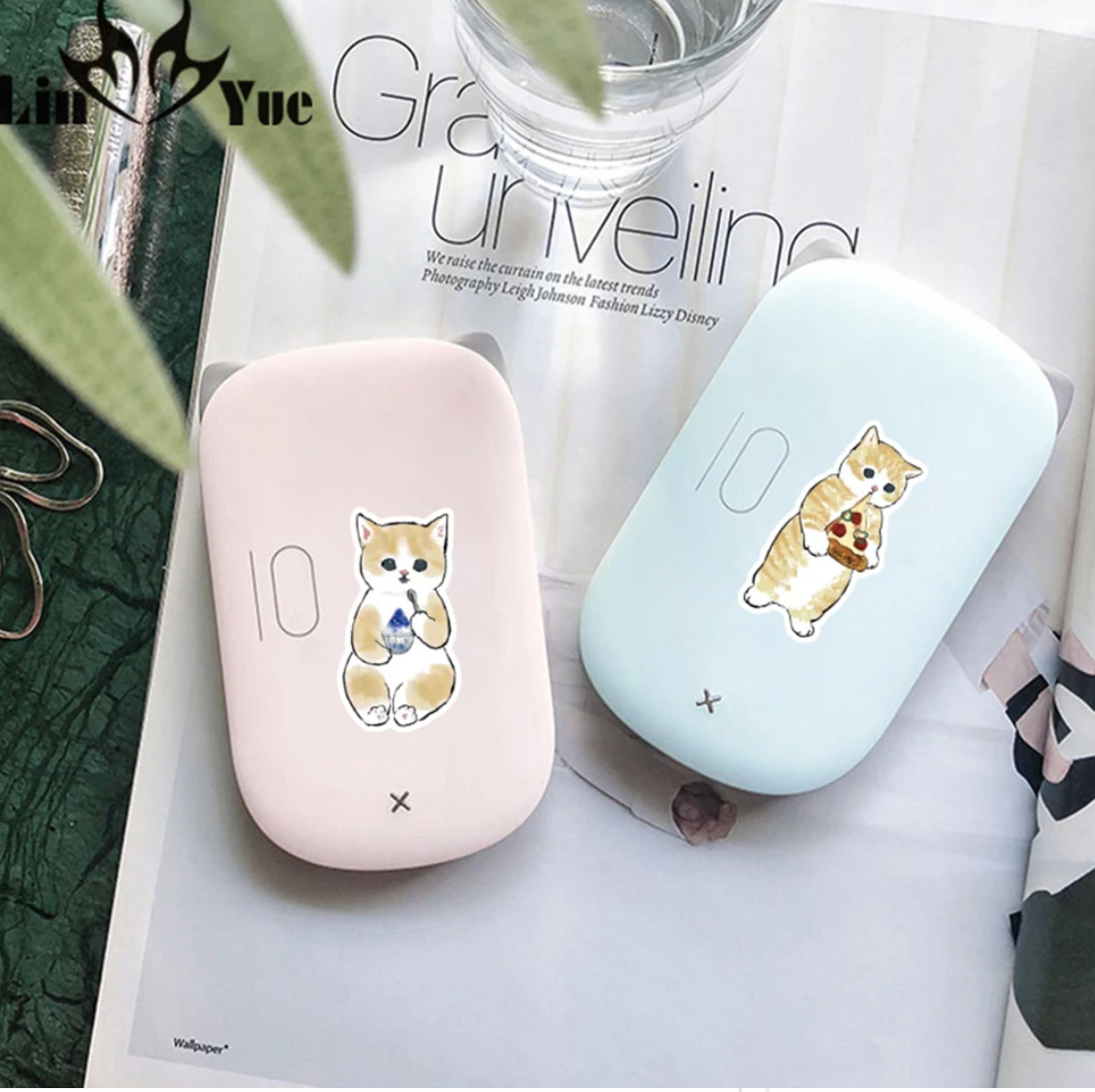 50 pcs Cute/Kawaii Cat Stickers - V3