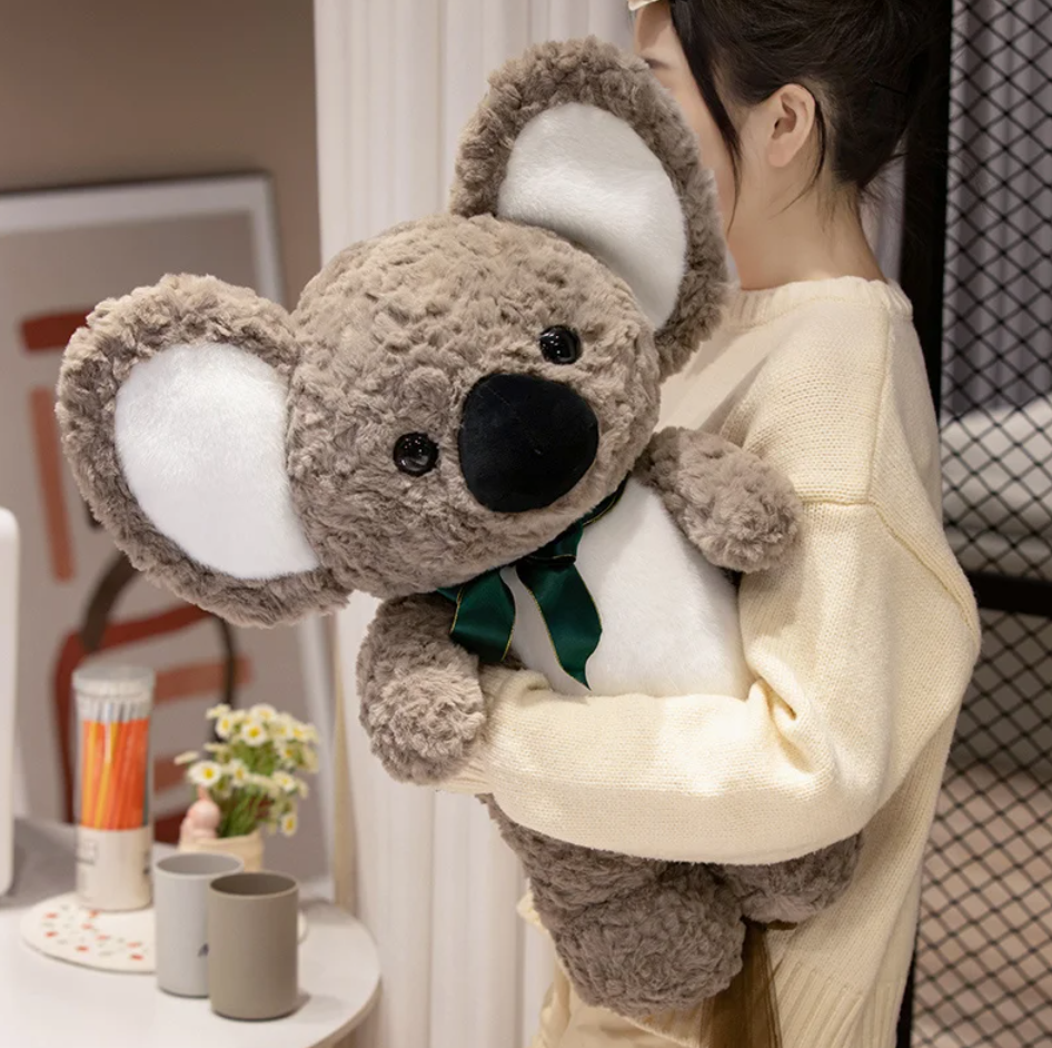 Cute Koala Plush Toys 35/60/90cm - Light Grey/Dark Grey