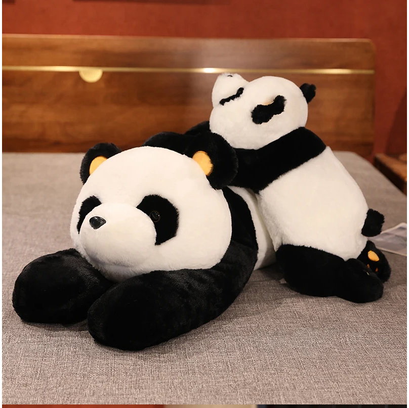 Lying Panda Plush Pillow Toys 60/80/100/120cm