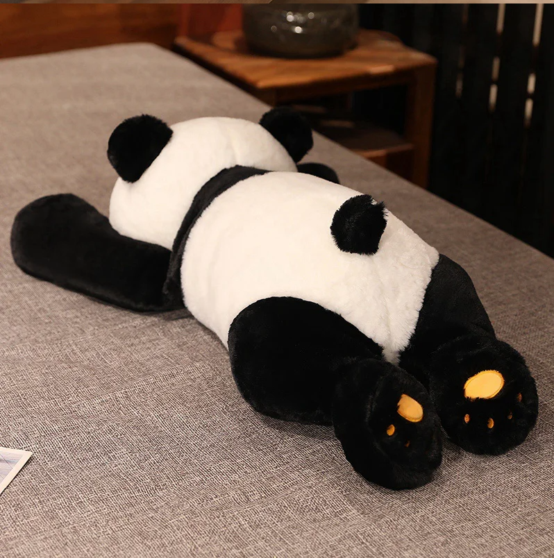 Lying Panda Plush Pillow Toys 60/80/100/120cm