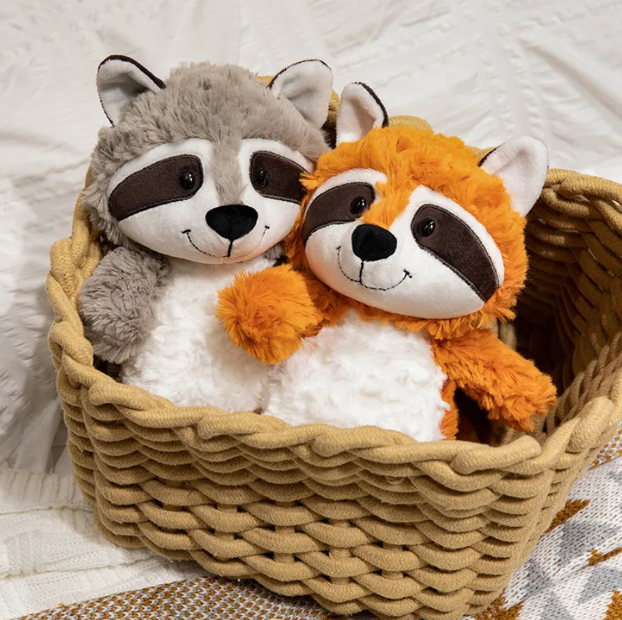 Cute Raccoon/Fox/Sloth Plush Toys 25/35cm - 5 Styles