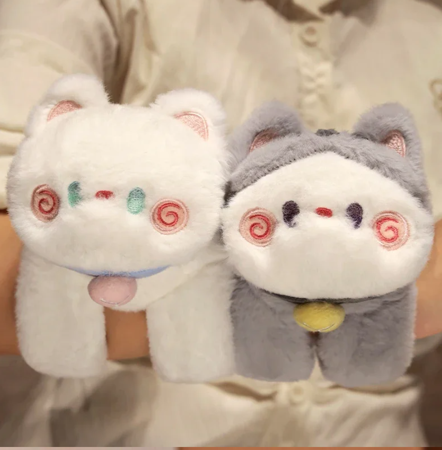 Cute Cat Plush Slap Band 25cm - 3 Styles