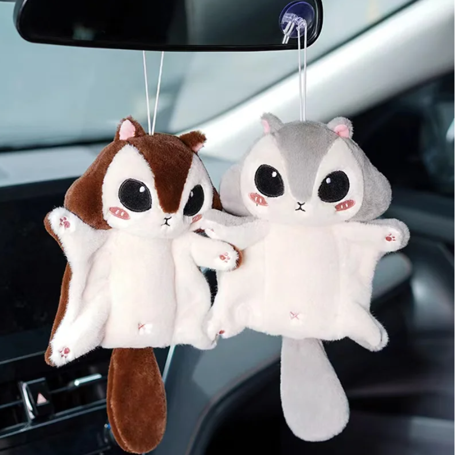 Cute/Kawaii Flying Squirrel Plush Keychain 10cm/20cm - Brown/Grey