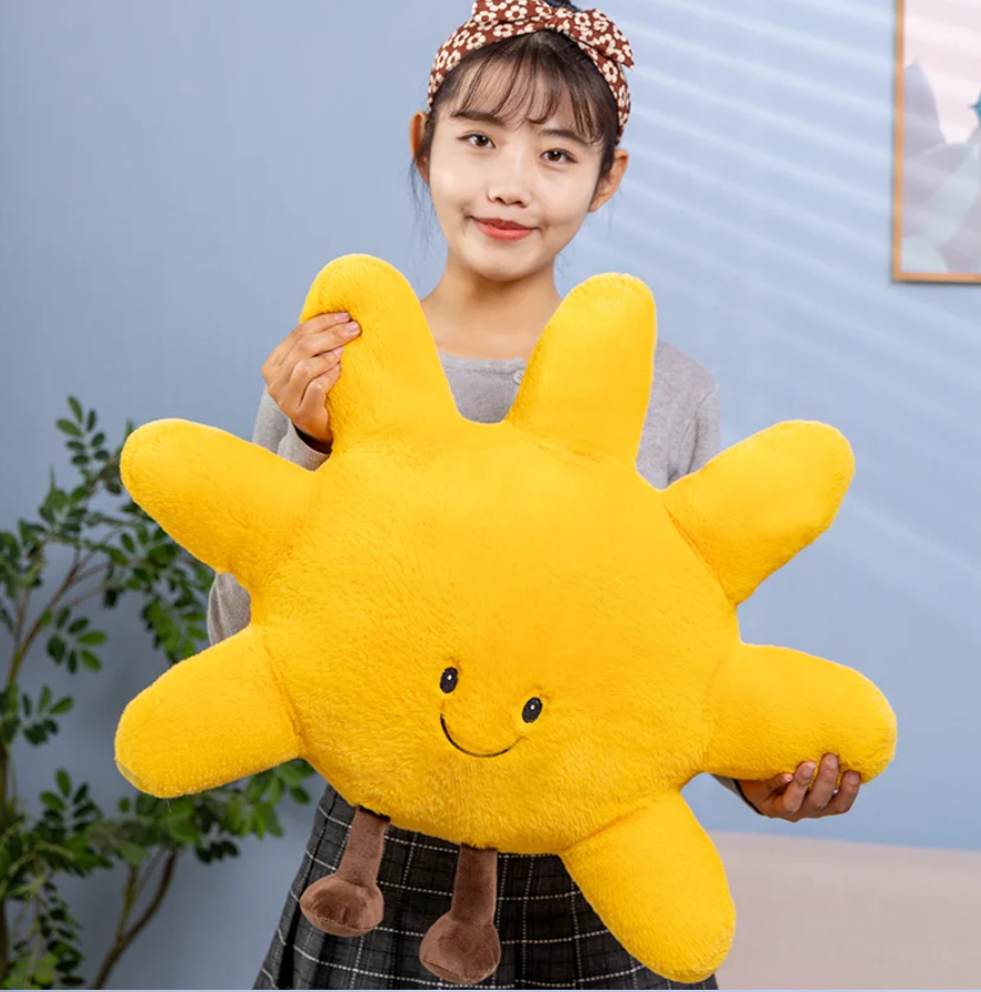 Sky Series Plush Toys (Cloud/Star/Moon/Sun) - 8 Styles