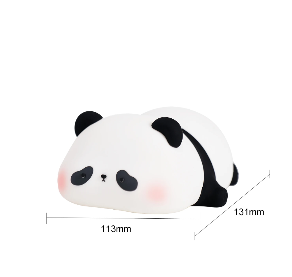 LED Night Light Panda Silicone Lamp - 4 Styles