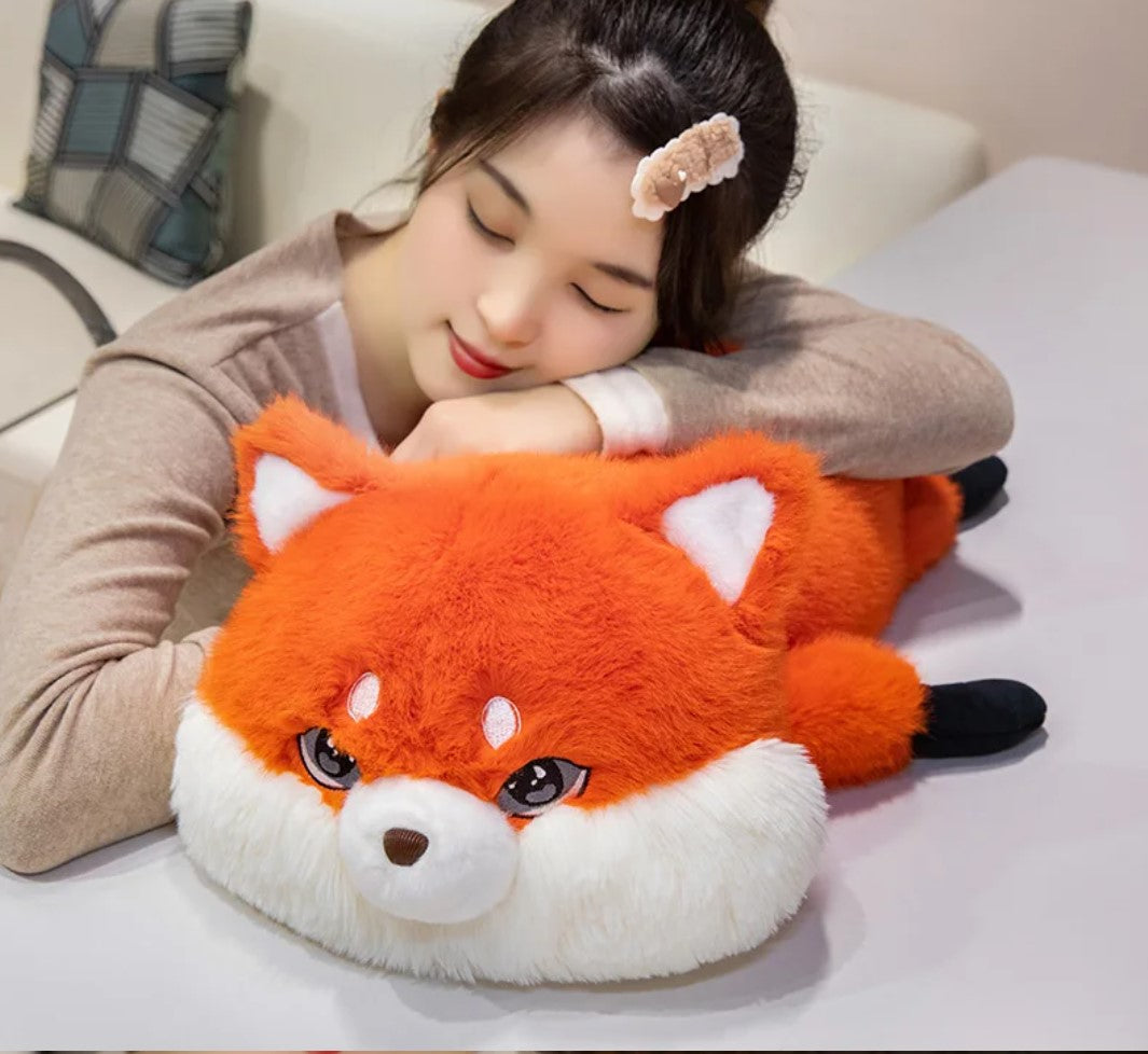 Sitting/Lying Fox Plush Toys 28cm-60cm