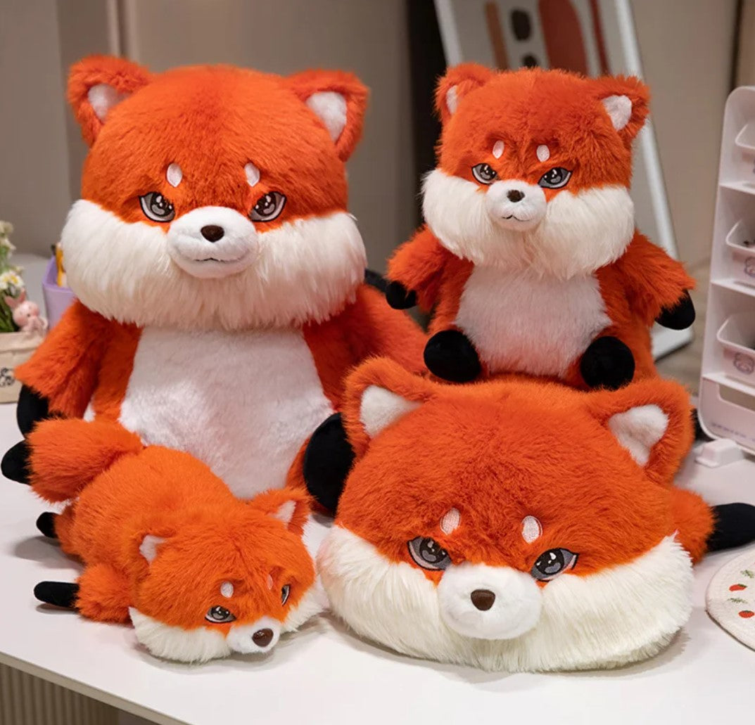 Sitting/Lying Fox Plush Toys 28cm-60cm