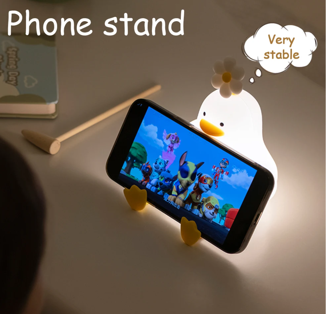 LED Night Light Bird(Duck/Seagull) Silicone Lamp - 2 Styles