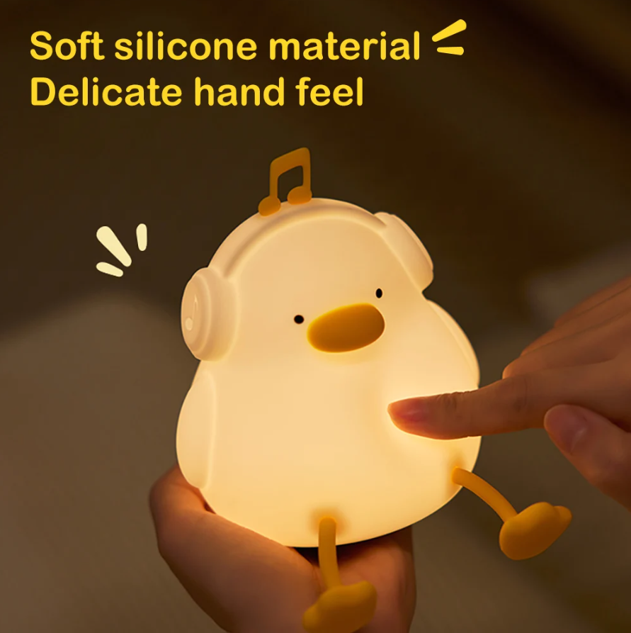 LED Night Light Bird(Duck) Silicone Lamp - 2 Styles