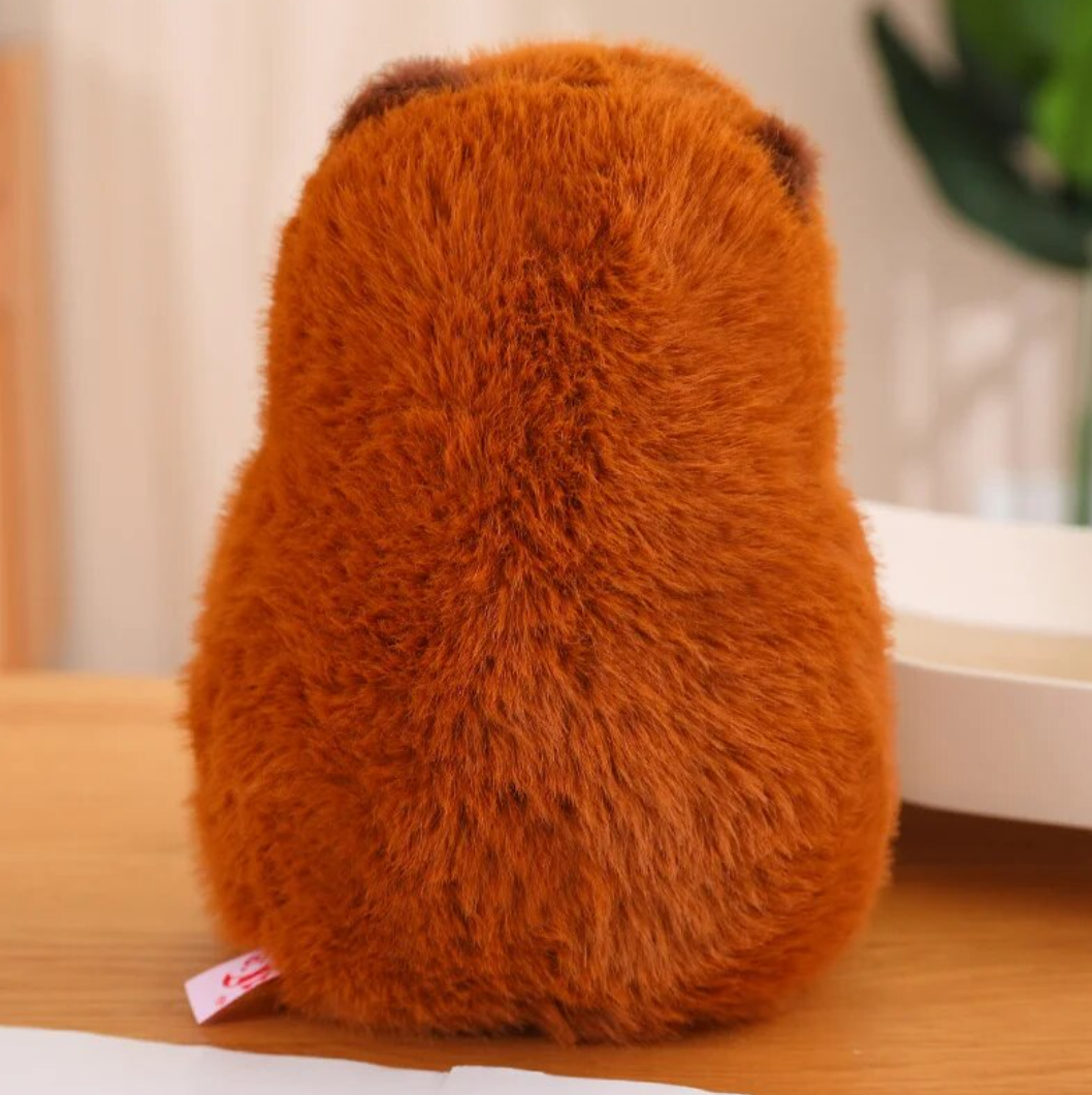 Cute Fluffy Capybara Plush Toys 25/35cm - 2 Styles