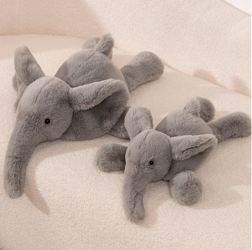 Cute/Kawaii Elephant  Plush Toys 45/60cm -Brown/Grey/White