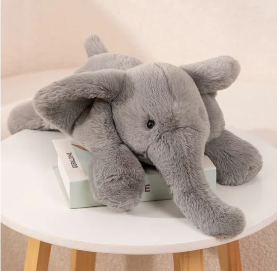 Cute/Kawaii Elephant  Plush Toys 45/60cm -Brown/Grey/White