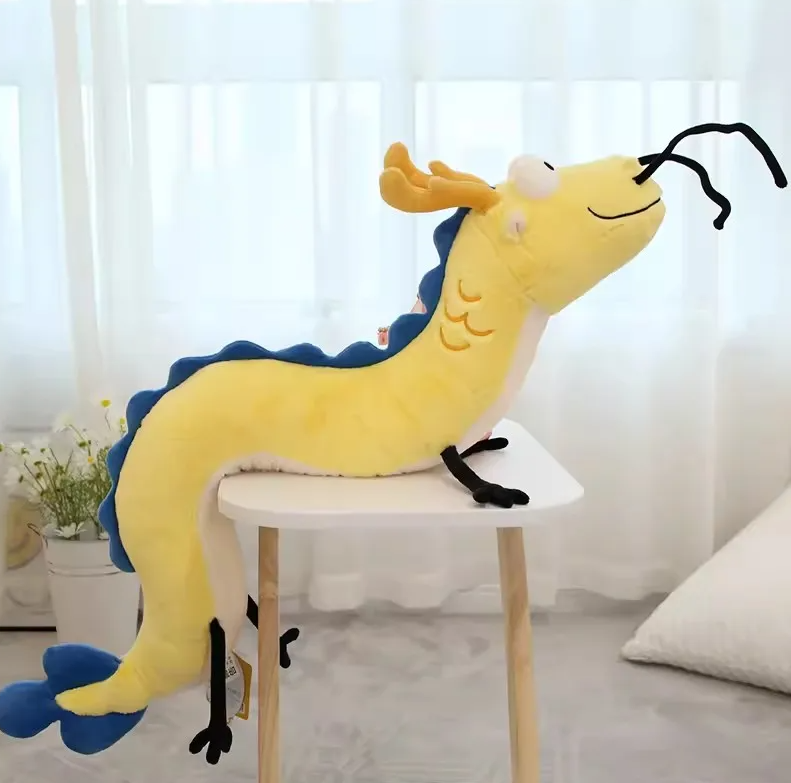 Cute Yellow Dragon Plush Pillow Toys - 8 Styles