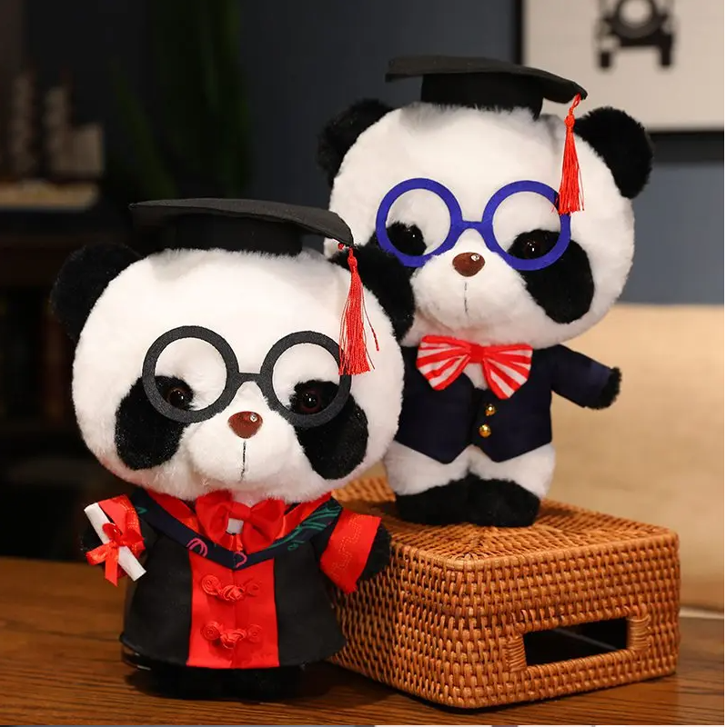 Cute/Kawaii Teddy Bear/Panda Graduation Plush Toys 33cm -8 styles