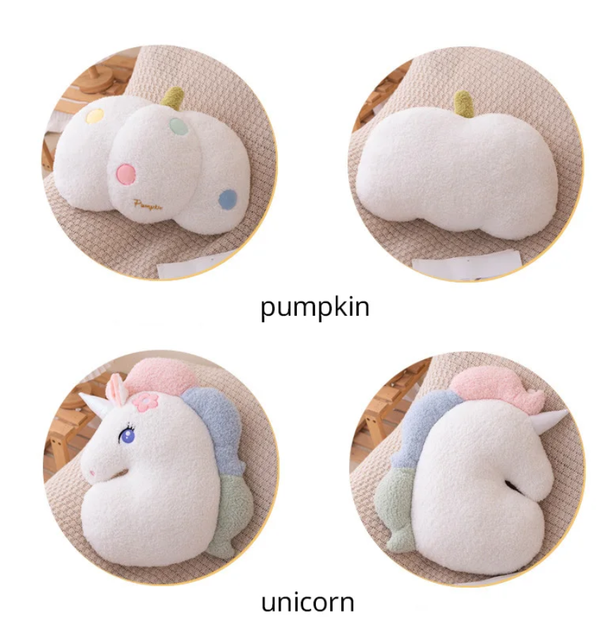 Sky Series (Rainbow)/Heart/Unicorn/Pumpkin Plush Pillow Toys