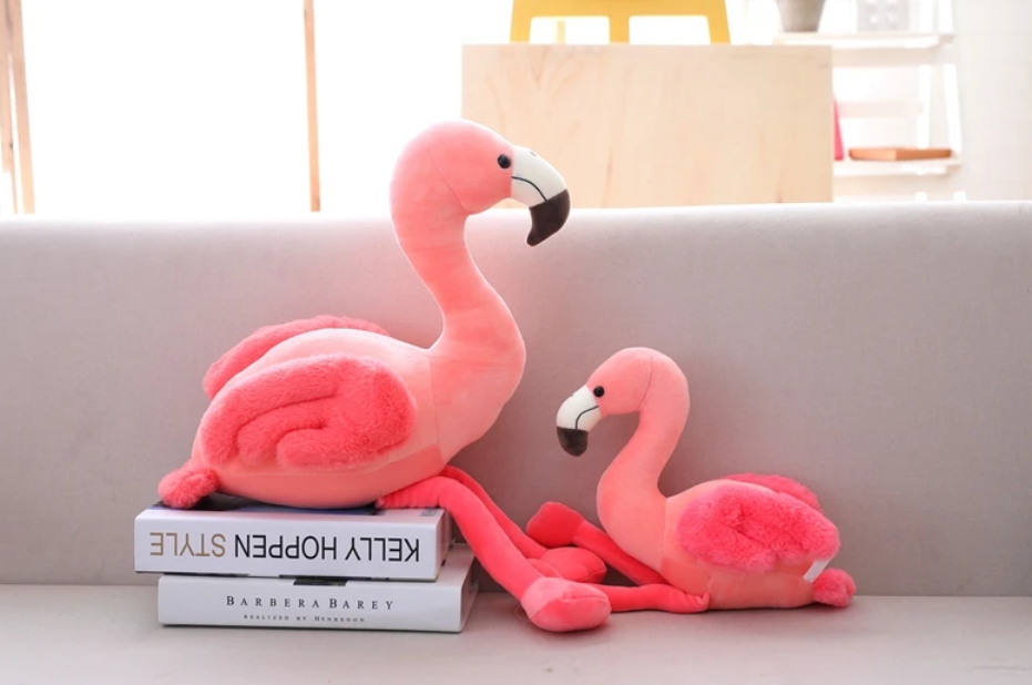 Cute Pink Flamingo Plush Toys 25/35/50cm