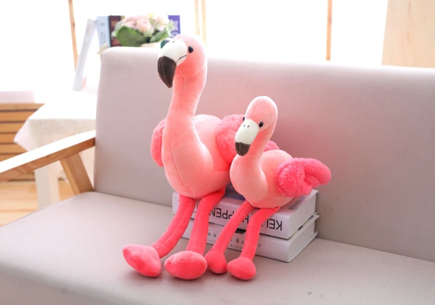 Cute Pink Flamingo Plush Toys 25/35/50cm