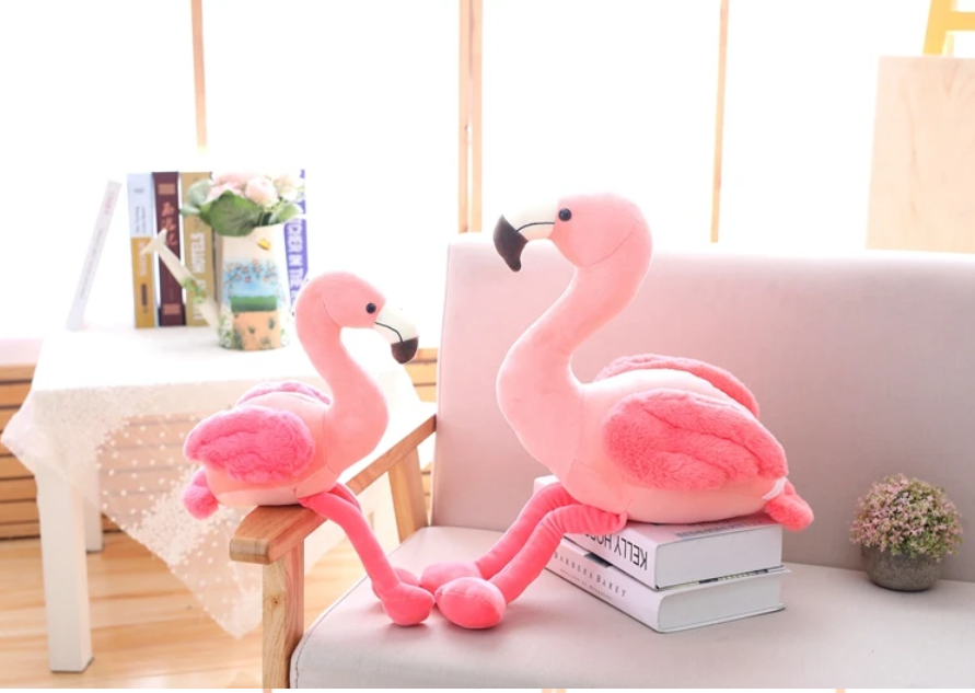 Cute Pink Flamingo Plush Toys 25/35/50cm