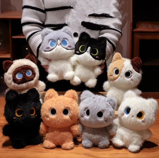 Cute/Kawaii Cat Plush Toys 20cm - 8 Styles