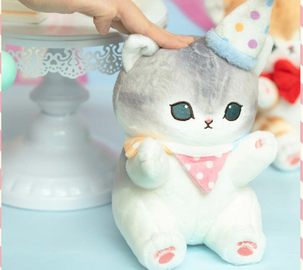 Mofusand Cat With Party Dress Up Plush Toys 20cm - 4 Styles