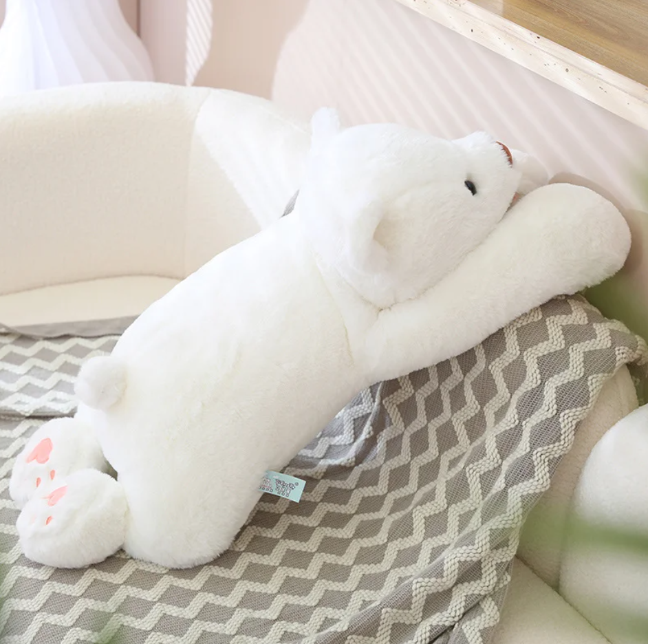 Lying Animal (Polar Bear/Brown Bear) Plush Toys - 60/80/100/120cm