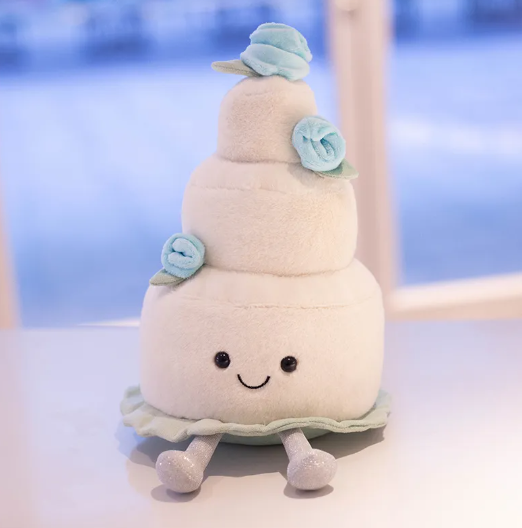 Cute Wedding Cake/Ring Plush Toys - 5 Styles