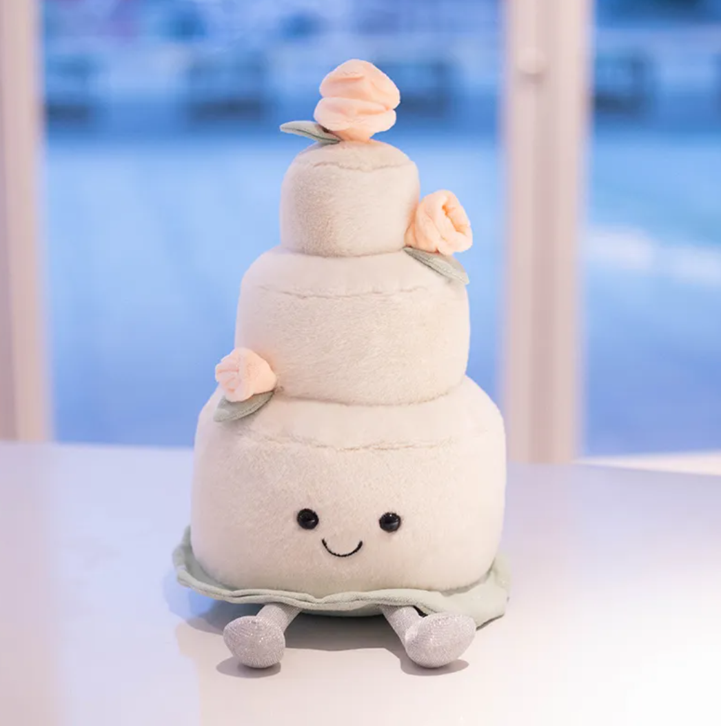 Cute Wedding Cake/Ring Plush Toys - 5 Styles