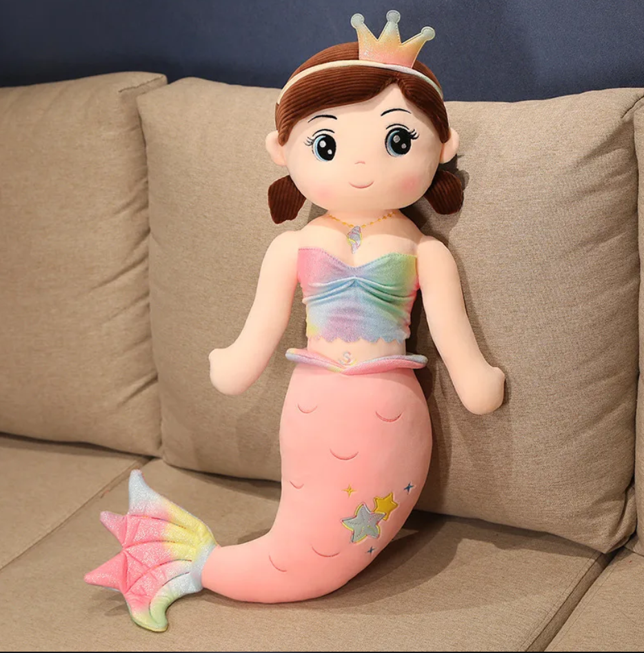 Cute Mermaid Plush Toys 60/85/105/130cm