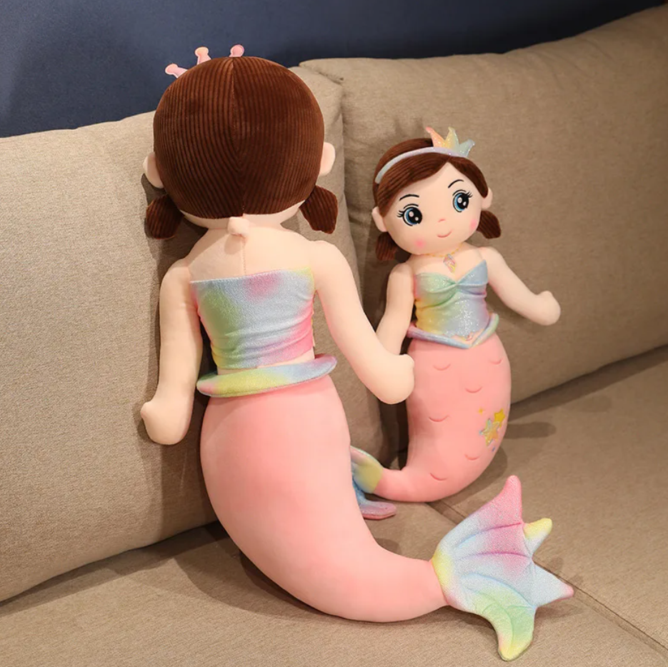 Cute Mermaid Plush Toys 60/85/105/130cm