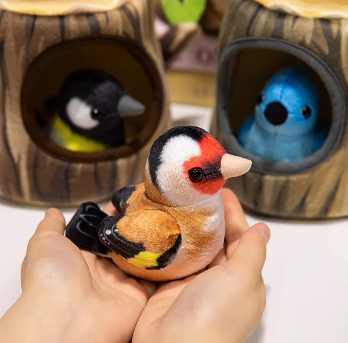 Cute Bird With/Without Tree House Toys - 6 Choices