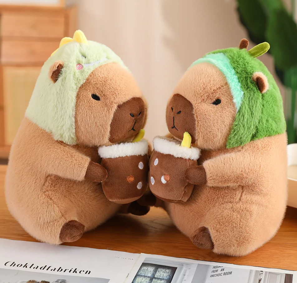 Cute Capybara With Dress Up Plush Toys 30/40cm - 6 Styles